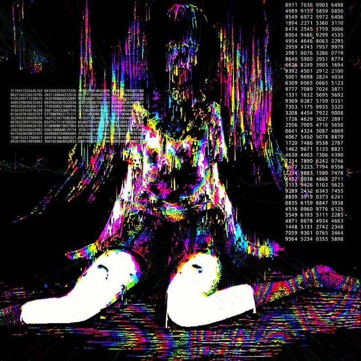 corrupted image